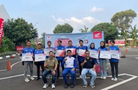50 Member Komunitas Honda Unjuk Gigi di Ajang CSRA Regional 2025
