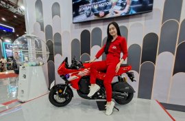 QJMOTOR CiTO 150 Jadi Perhatian di Jakarta Fair Kemayoran 2025, Harganya Rp 26 Juta