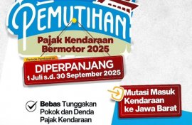 Warga Depok dan Bekasi Segera Urus, Pemutihan Pajak Kendaraan Bermotor Akan Berakhir 31 September 2025.