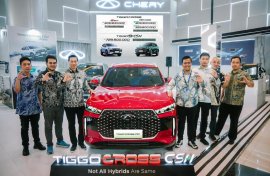 Chery Tampil All Out di GIIAS Surabaya 2025, Luncurkan TIGGO Cross Series & TIGGO 9 CSH AWD