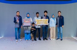 Yamaha Serahkan Hadiah 1 Miliar Rupiah untuk Ibu Pengguna Setia Mio M3 Asal Poso di Event IMOS 2025