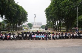 Puncak Hari Pelanggan Nasional (HARPELNAS) 2025, Wahana Honda Ajak Komunitas Motor Riding dan Nobar Bioskop