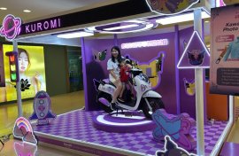 Honda Scoopy Kuromi Edisi Terbatas Mejeng di Jakarta, Tampil Trendi dan Ekspresif