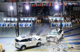 Chery TIGGO 9 Tampilkan Filosofi 'Taichi', Taklukkan Uji Tabrak 15° Small-Overlap