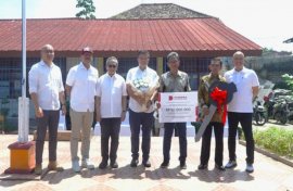 Peduli Dunia Pendidikan, Dyandra Promosindo Renovasi Fasilitas Pendidikan SMP Ganesa Satria