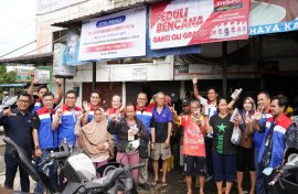 Peduli Sumatera, Pertamina Lubricants Bagikan Oli Motor Gratis & Bantuan Sembako untuk Warga