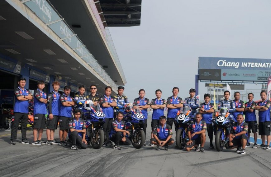 Maksimal di Thailand, Tim Yamaha Racing Indonesia Bertekad Raih Podium di ARRC 2025 Berikutnya