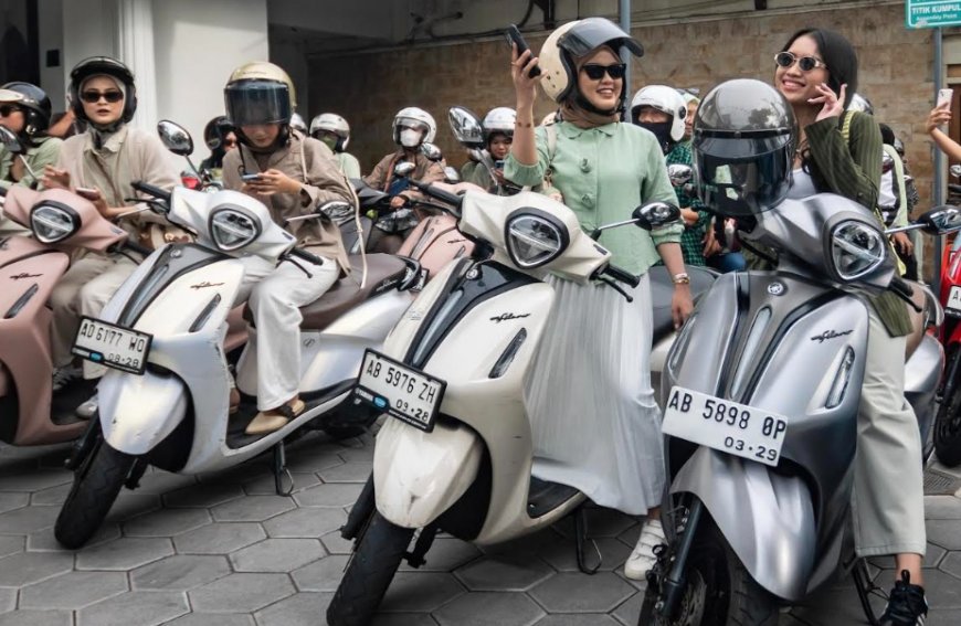 3 Fitur Unggulan Yamaha Grand Filano Hybrid, Berkendara Makin Aman dan Nyaman