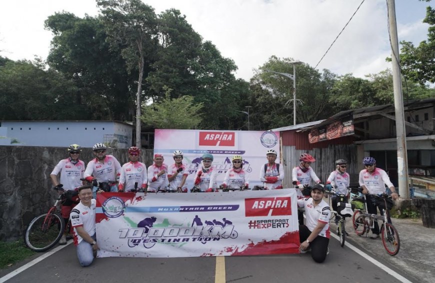 25 Tahun Aspira, Menyatu dalam Perjalanan Bersama Nusantara Green 10.000 KM