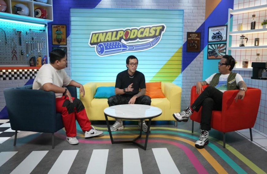Dokter Tirta Kasih Riding Tips Seru di Episode Perdana Yamaha Knalpodcast Bareng Gofar Hilman