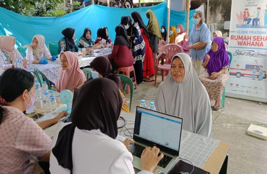 Yayasan Wahana Artha Group Lewat Rumah Sehat Wahana, Jangkau Masyarakat Kurang Mampu di Tangerang
