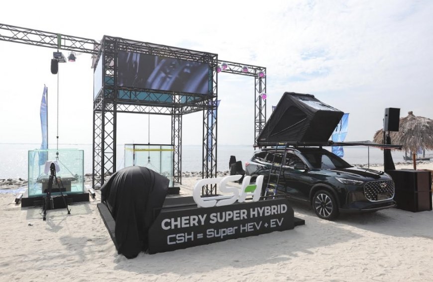 Buktikan Ketangguhan Baterai Chery Super Hybrid, Pengujian Ekstrem Perendaman 48 Jam di Air Laut