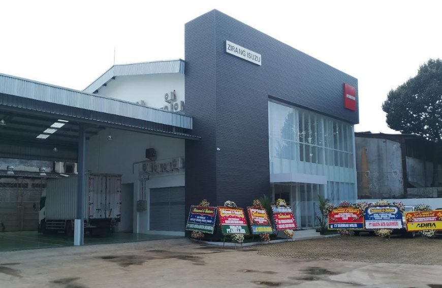Zirang Isuzu Cimahi Pindah Ke Tempat yang Lebih Besar dan Lengkap