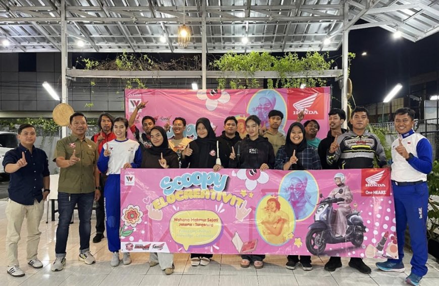 Scoopy Velocreativity Perpaduan Rolling City, Edukasi dan Kompak Silaturahmi