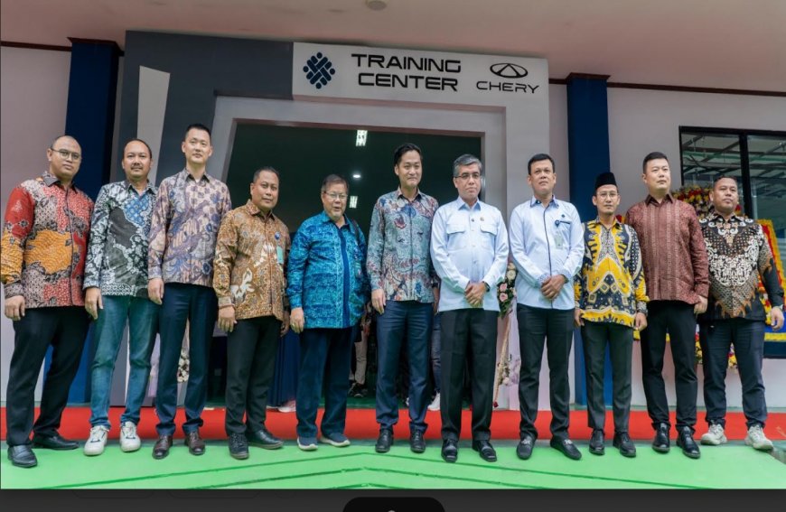 Gandeng BBPVP Bekasi, Chery Resmikan Training Center Kendaraan Listrik dan Donasikan 1 Unit Chery E5