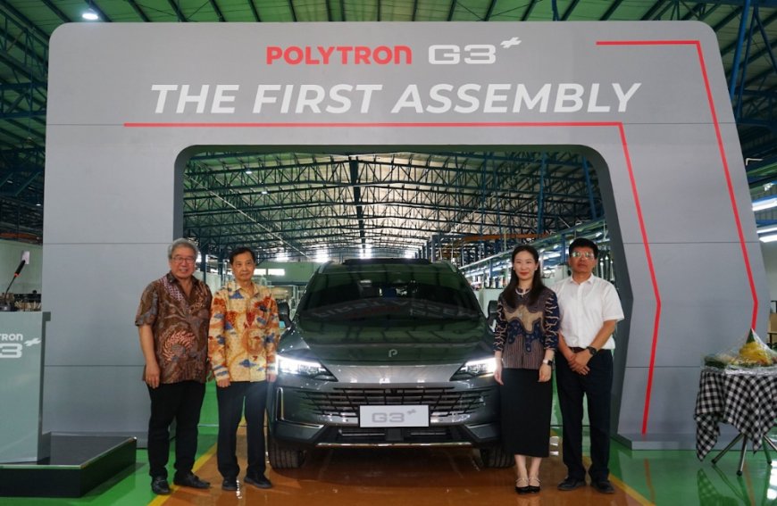 Produksi Mobil Listrik Polytron G3+ dan G3 di PT Handal Indonesia Motor Purwakarta