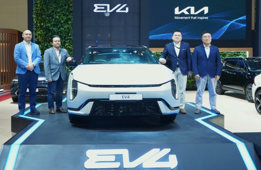 Perdana di Indonesia, Kia Luncurkan EV4 di Ajang GIIAS 2025