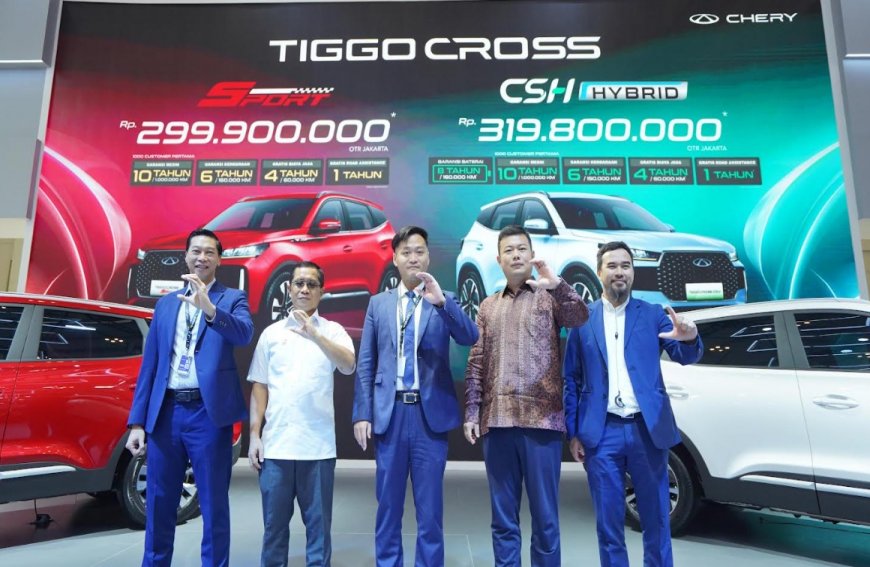Chery TIGGO Cross CSH Hybrid & Sport 1.5T Resmi Meluncur di GIIAS 2025