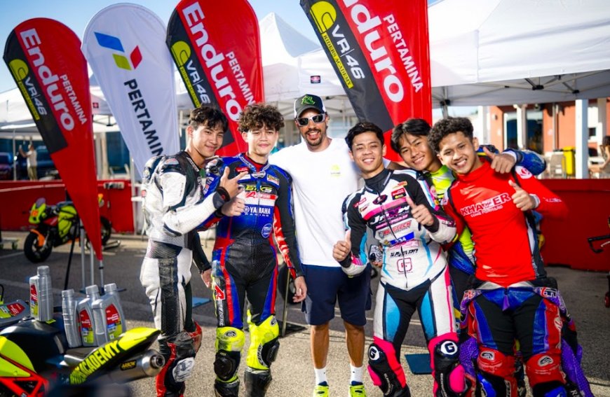 Dari Indonesia ke Tavullia, 5 Pembalap Muda Indonesia Jalani Summer Camp di Markas Rossi