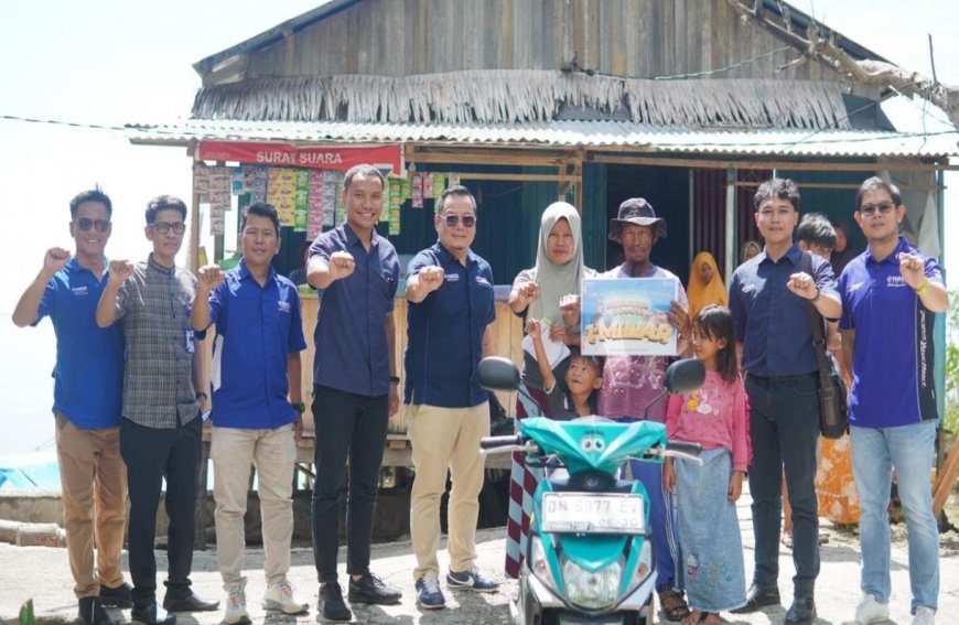 Mio M3 Bikin Kader Posyandu asal Kabupaten Poso Jadi Pemenang Miliarder Yamaha