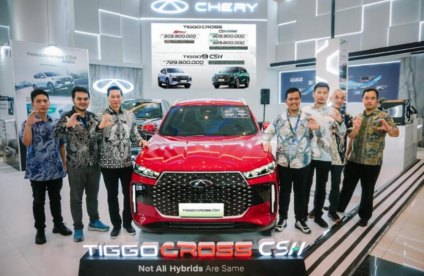 Chery Tampil All Out di GIIAS Surabaya 2025, Luncurkan TIGGO Cross Series & TIGGO 9 CSH AWD