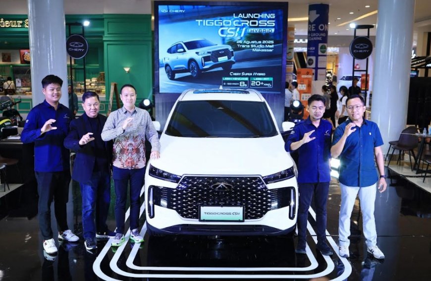 Chery TIGGO Cross CSH Hybrid & Sport 1.5T Dibanderol Rp 314 Jutaan Hadir di Kota Makassar
