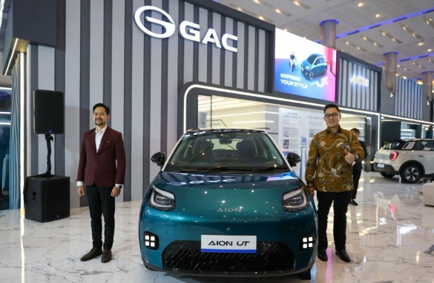 e:XpressYourStyle with AION UT, GAC Hadirkan Mobil Listrik di GIIAS Surabaya 2025