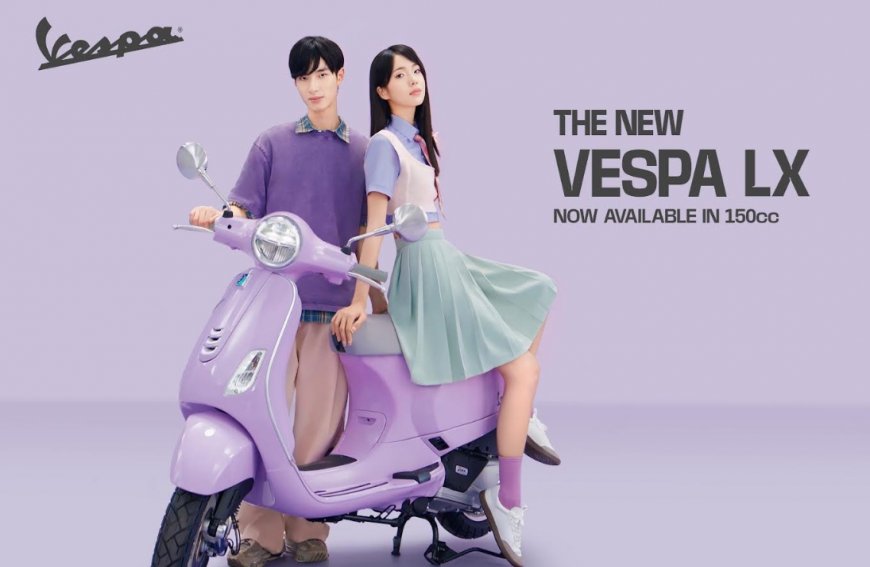 Jadi Ikon Fashion dan Gaya Hidup Anak Muda, Vespa LX Terbaru Dibekali Mesin I-Get 150cc Lebih Powerfull