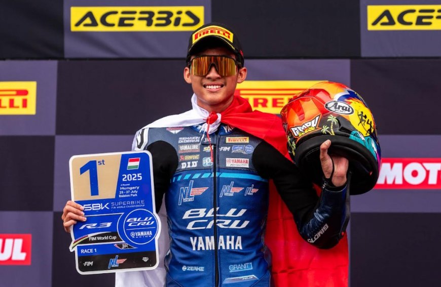 Lanjutkan Momentum, Arai Agaska Incar Hasil Maksimal di R3 BLU CRU World Cup Aragon