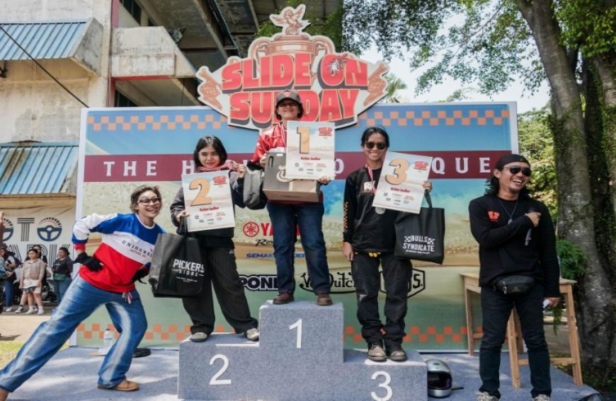Slide on Sunday	2025: Serunya Fun Race Flat Track & Custom Culture Movement di Sentul OtoPark