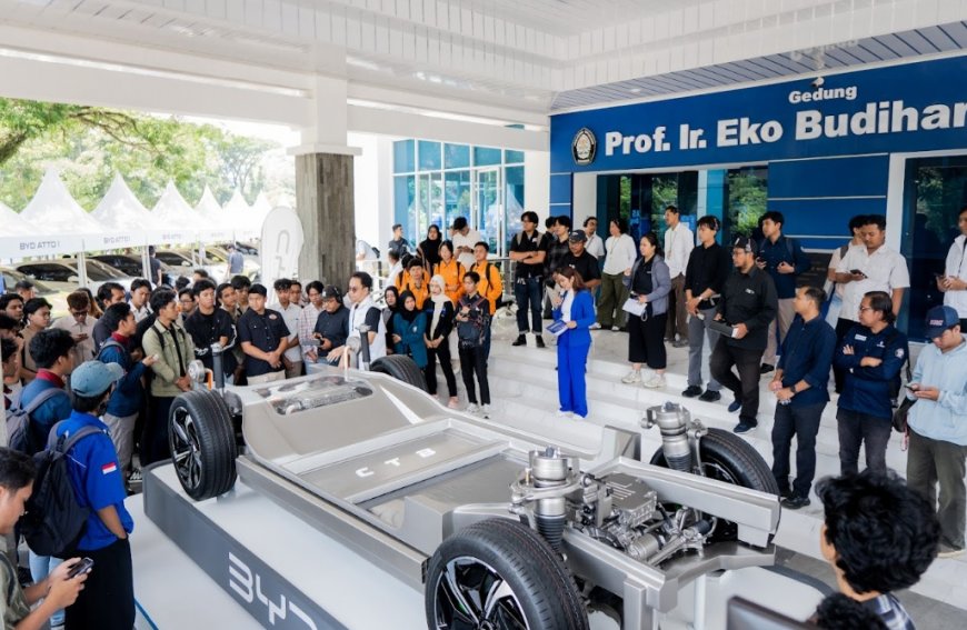 BYD Hadirkan Technology Roadshow di Universitas Dipenogoro dan Institut Teknologi Bandung