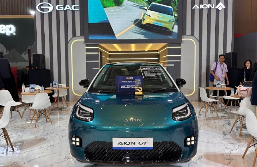 AION UT Raih Most Driven EV di GIIAS Bandung 2025: Kombinasi Performa, Kemewahan, dan Pengendalian Terbaik