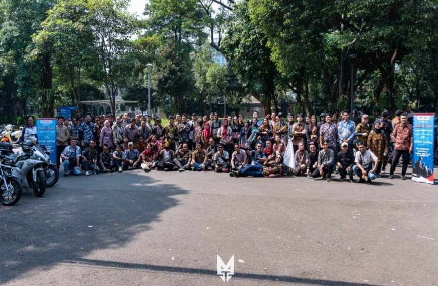 Yamaha Sukses Gelar Acara Riding Sambil Lestarikan Batik di Jakarta