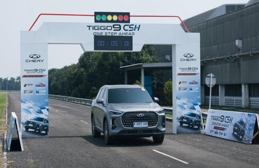 Chery TIGGO 9 CSH AWD Buktikan Keunggulan Performa, Keamanan dan Teknologi Premium di Lintasan Sirkuit