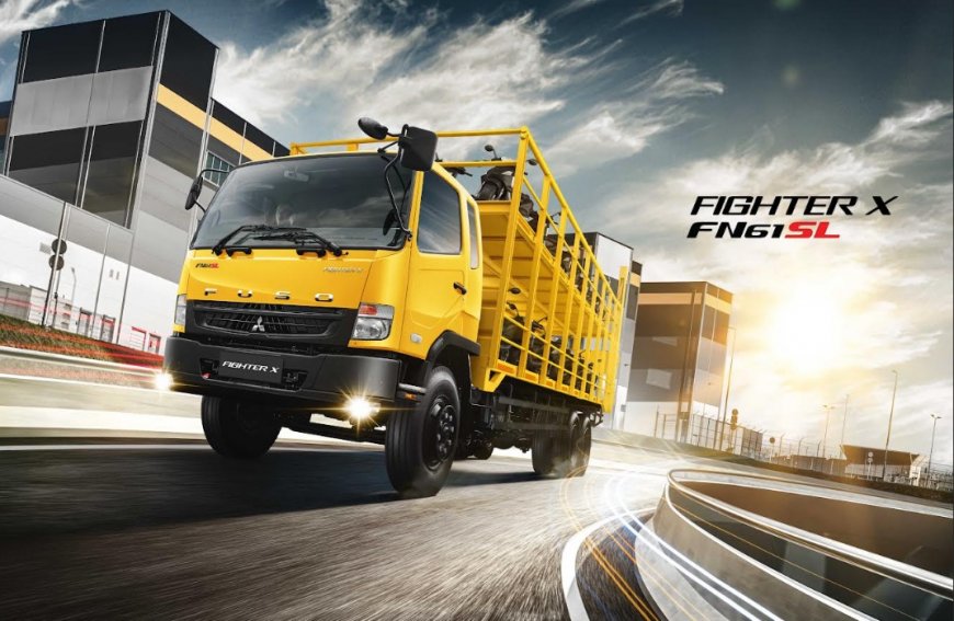 Fighter X FN 61 FSL, Varian Baru Truk Mitsubishi Fuso Dukung Produktivitas Bisnis di Sektor Logistik
