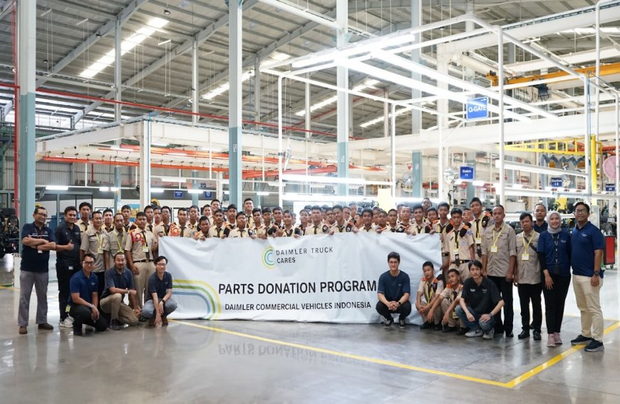 DCVI Dukung Pendidikan Vokasi Melalui Donasi Mesin Bus, Kunjungan Industri dan Pelatihan Teknis ke SMK Angkasa 1 Jakarta