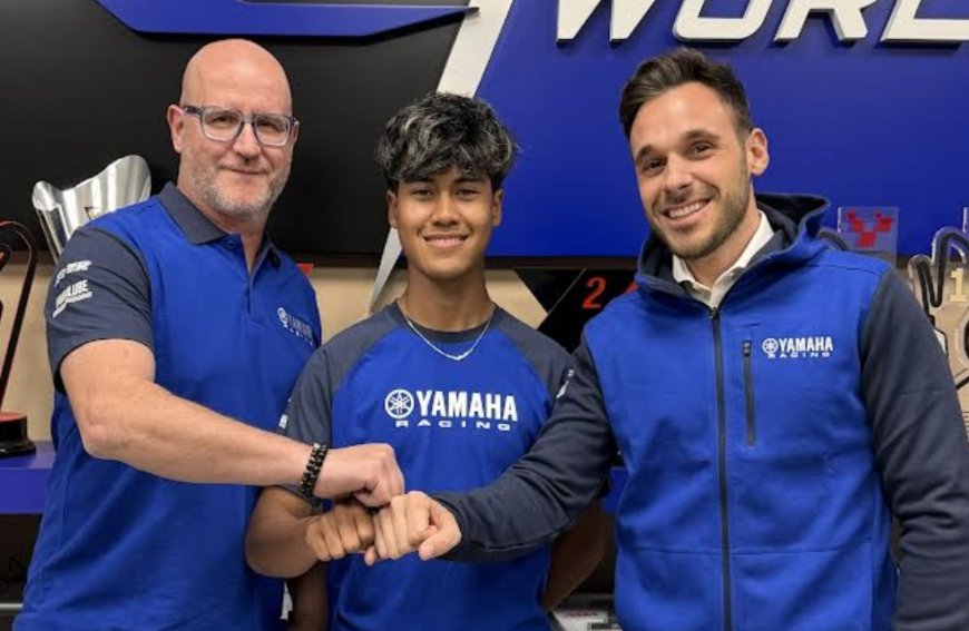 Tetap Eksis di Balap World Supersport, Aldi Satya Mahendra Lanjutkan Karir Bersama AS Racing Team