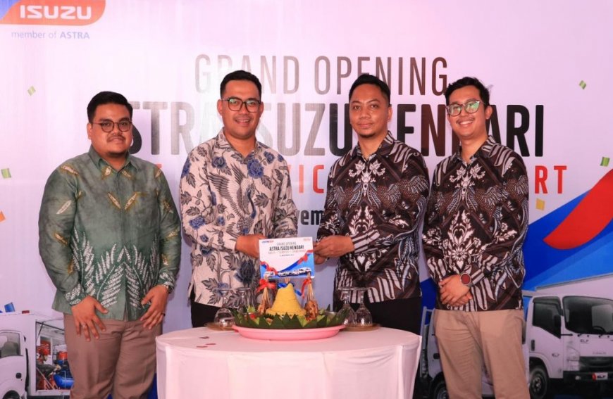 Outlet Astra Isuzu Kendari Resmi Dibuka, Tawarkan Layanan Lengkap 3S