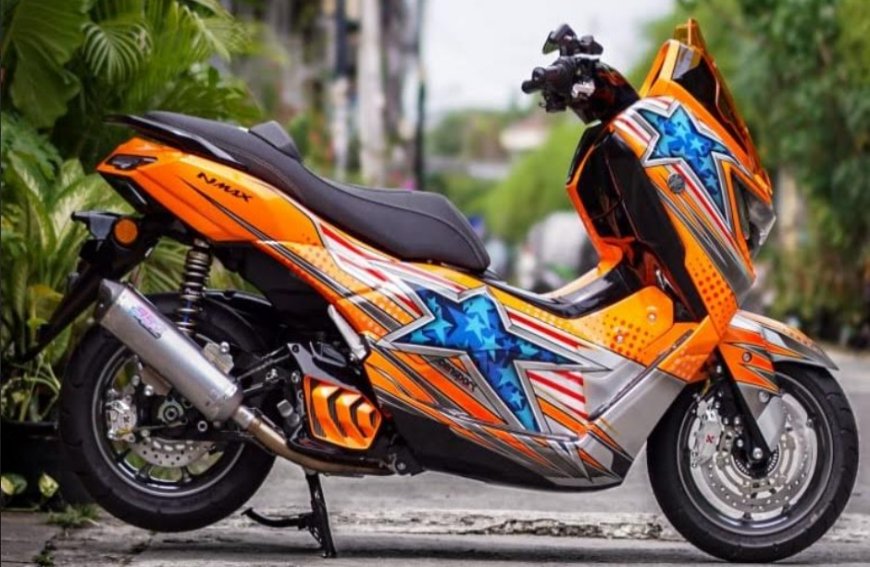 Gahar Modifikasi Yamaha NMAX Turbo Garapan Nakano Garage