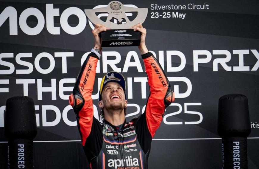 Tampil Apik, Marco Bezzecchi Bawa Tim Aprilia Racing Catatkan Rekor di MotoGP 2025