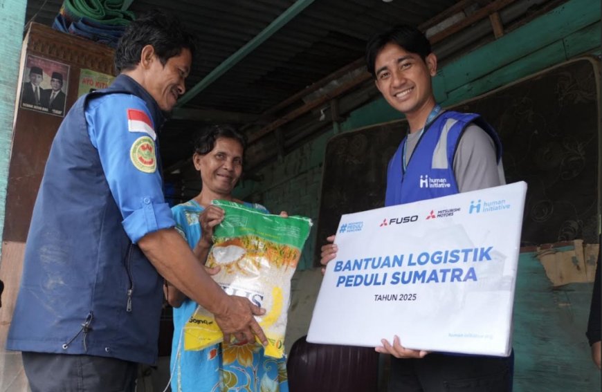 'FUSO Peduli Sumatera', KTB Bergerak Bantu Proses Pemulihan Masyarakat Terdampak Banjir Bandang Sumatera