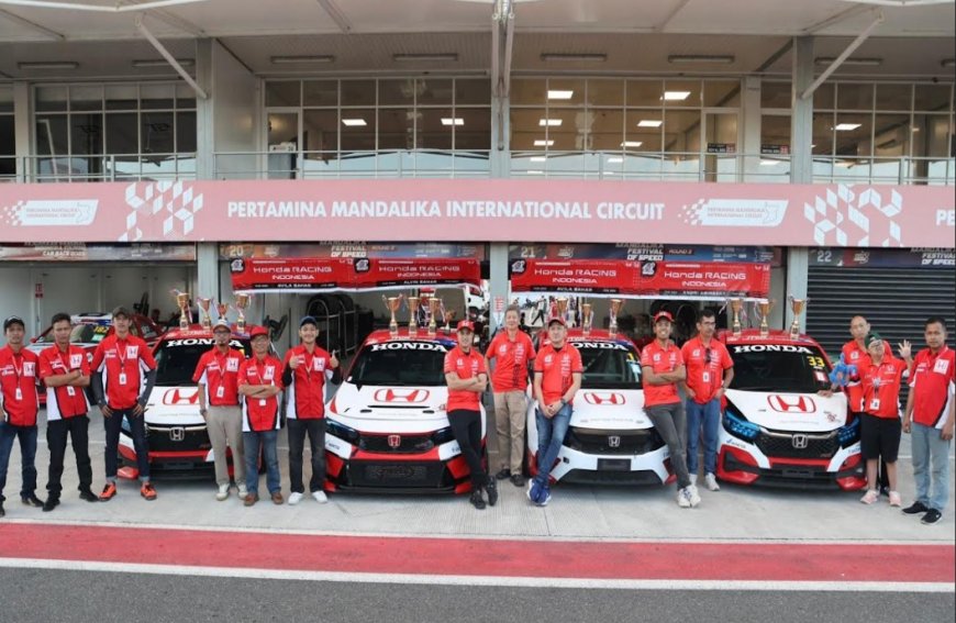 Honda Racing Indonesia Bidik Gelar Juara di Seri Penutup Mandalika Festival of Speed 2025