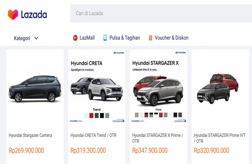 Hyundai Gowa Kasih Penawaran Gila-Gilaan di Lazada 12.12, KONA EV Siap di-Checkout!