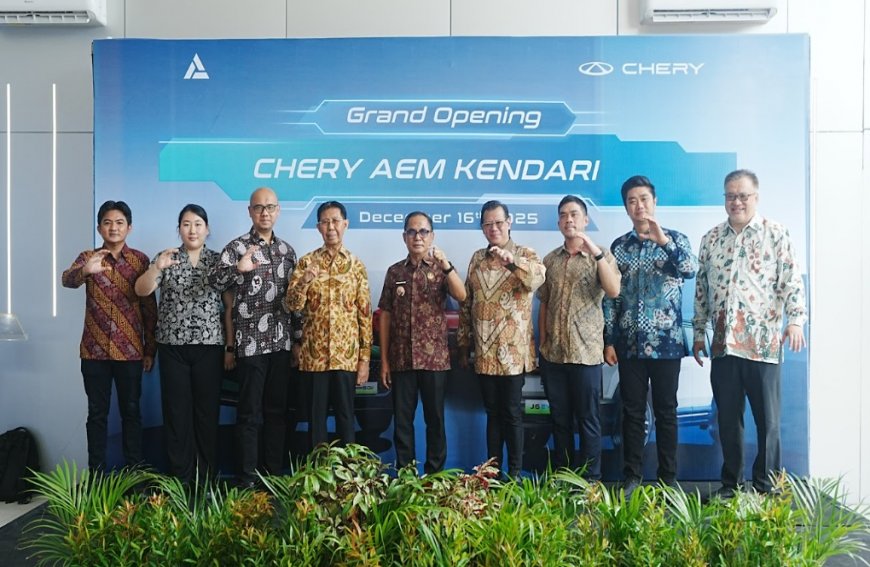Warga Kendari Bisa Pilih Model Terbaru, Chery Resmikan Dealer ke-68 di Sulawesi Tenggara