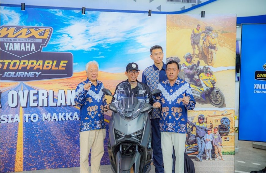 Sukses Touring Indonesia-Mekah Naik XMAX, Daeng Siap Lanjutkan Perjalanan ke Eropa