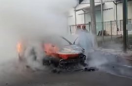 Kebakaran Hyundai Kona di Gresik, Begini Kronologi dan Respons Hyundai