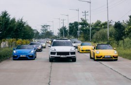 85 Porsche Konvoi Lintas Jawa, Porsche Club Indonesia Pecahkan Rekor MURI