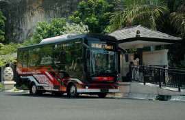 Hyundai Pasok 11 Bus Listrik ke Bali, Sekali Cas Tempuh 200 Km