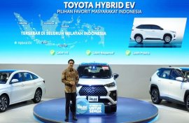 55 Tahun Toyota di Indonesia, Tawarkan Kendaraan Hybrid EV Terjangkau di IIMS 2026