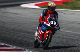 Ramadhipa Bidik Podium Lagi di Estoril, Modal Kuat dari Seri Pembuka Moto3 Junior World Championship
